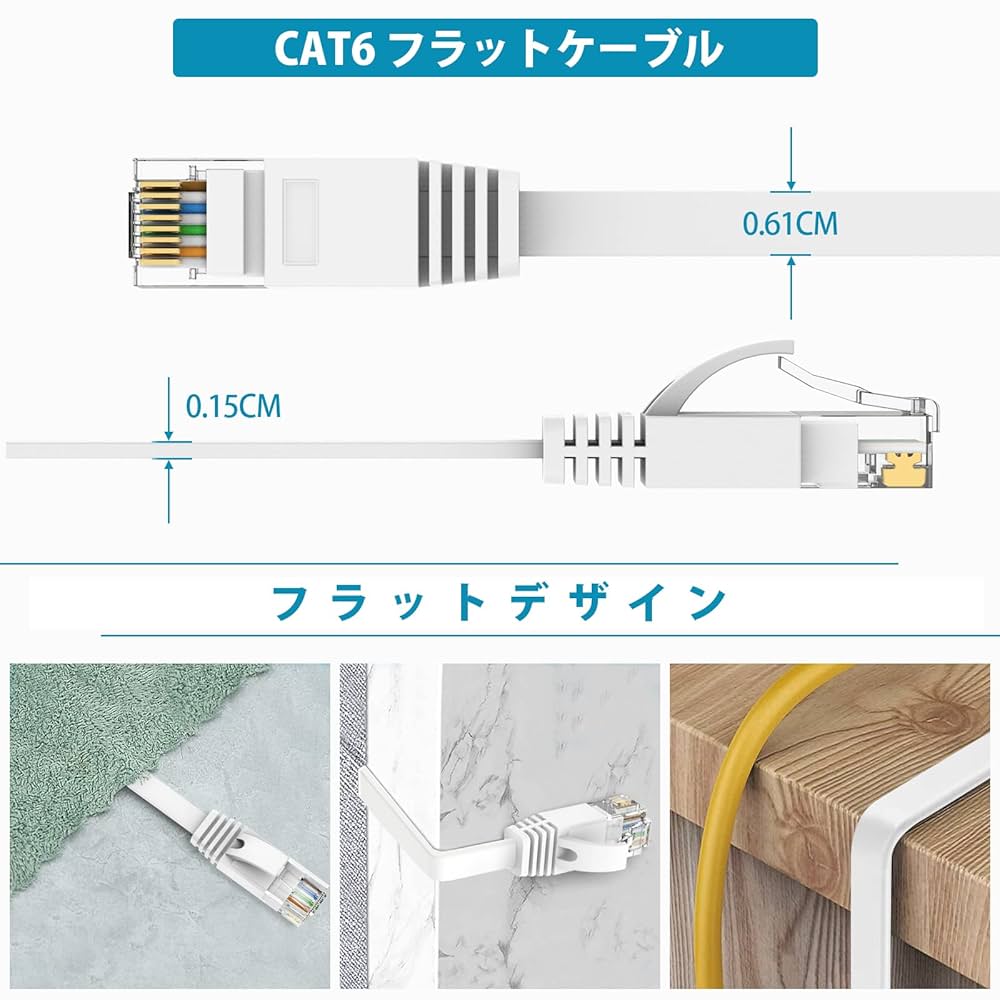 Amazon.co.jp: LANケーブル 30m 有線ケーブル ランケーブル